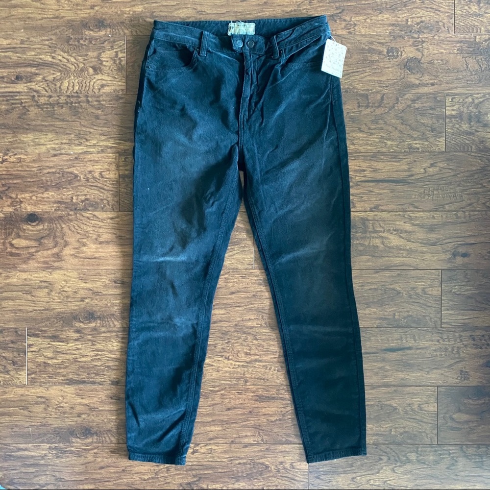 BNWT Free People High Rise Corduroy Skinny Pants for Winter